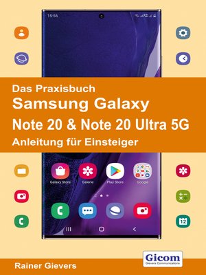 cover image of Das Praxisbuch Samsung Galaxy Note 20 & Note 20 Ultra 5G--Anleitung für Einsteiger